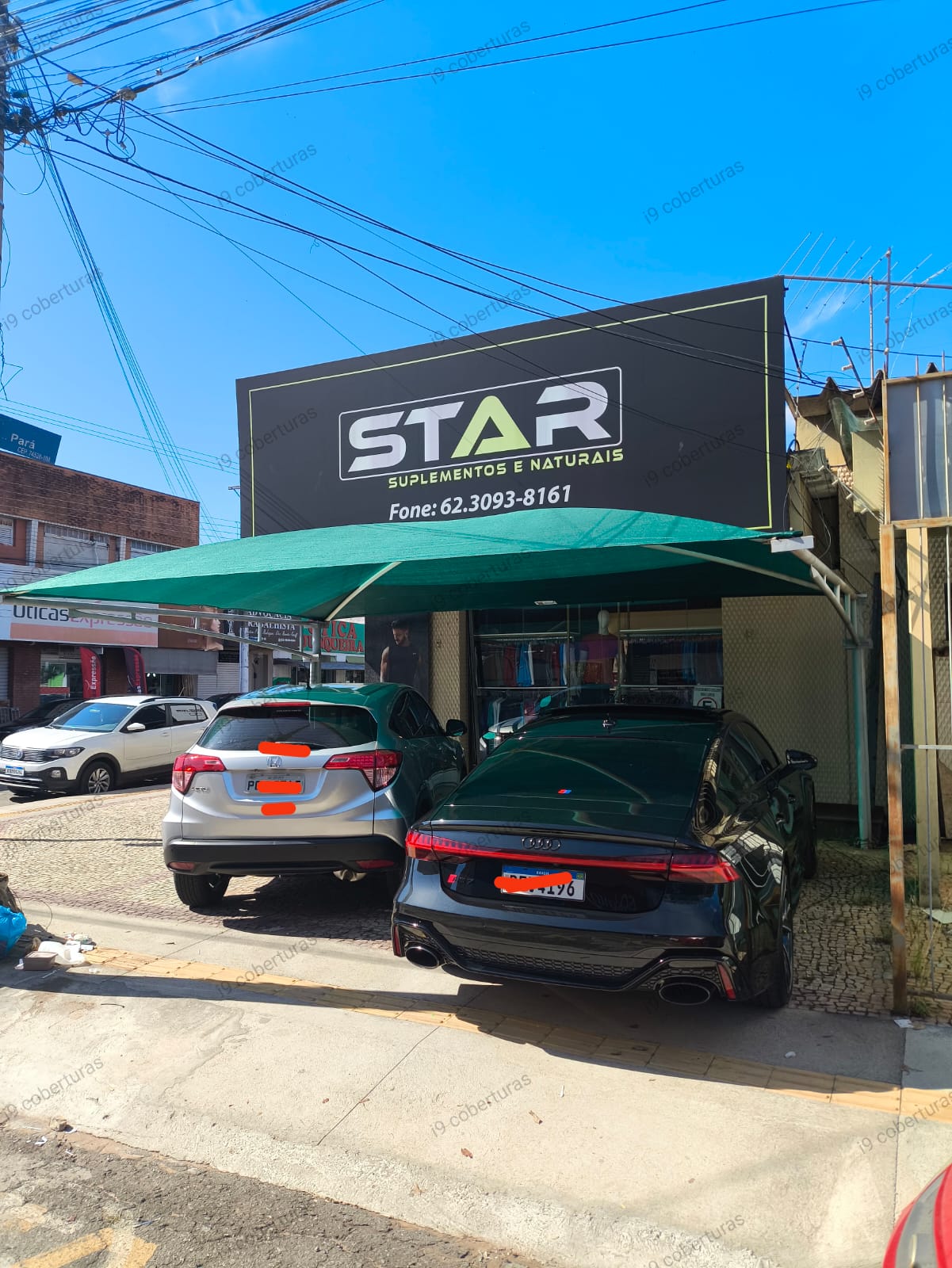 Sombreador comercial i9 Coberturas